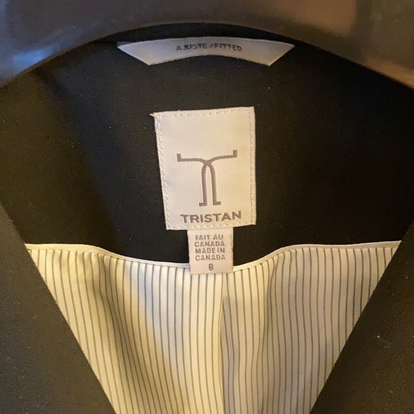 Black/White Blazer Tristan Worn twice - Picture 2 of 4